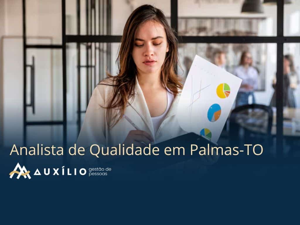 vaga de analista de qualidade em palmas