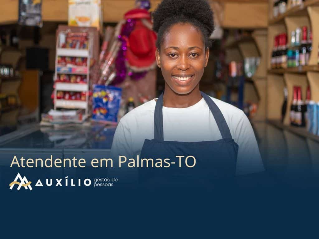 vaga de atendente em palmas