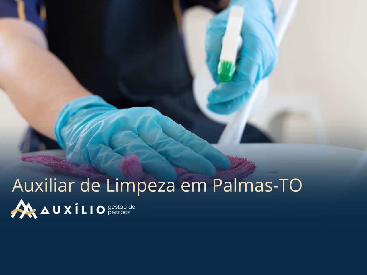 vaga de auxiliar de limpeza em palmas