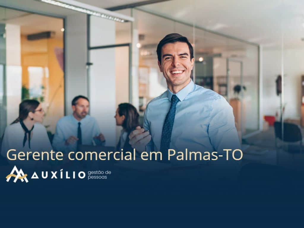 vaga de gerente comercial em palmas
