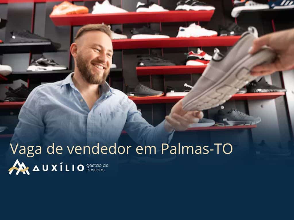 vaga de vendedor
