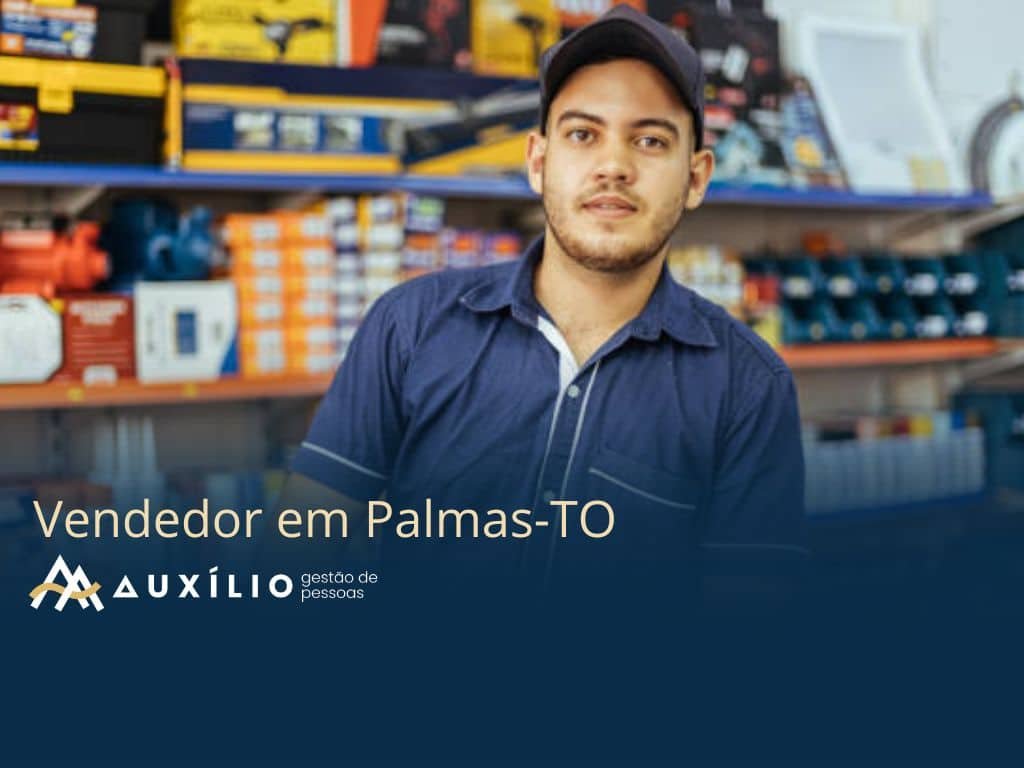 vaga de vendedor