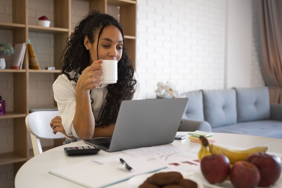 trabalhar em home office