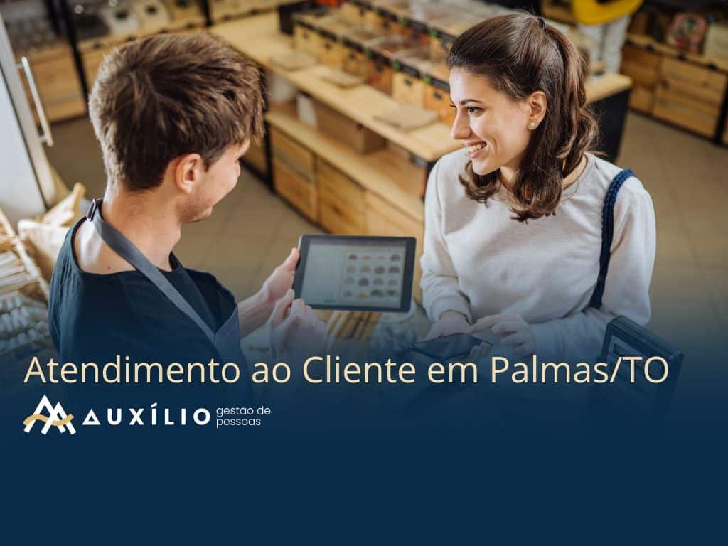 vaga de atendimento ao cliente em palmas