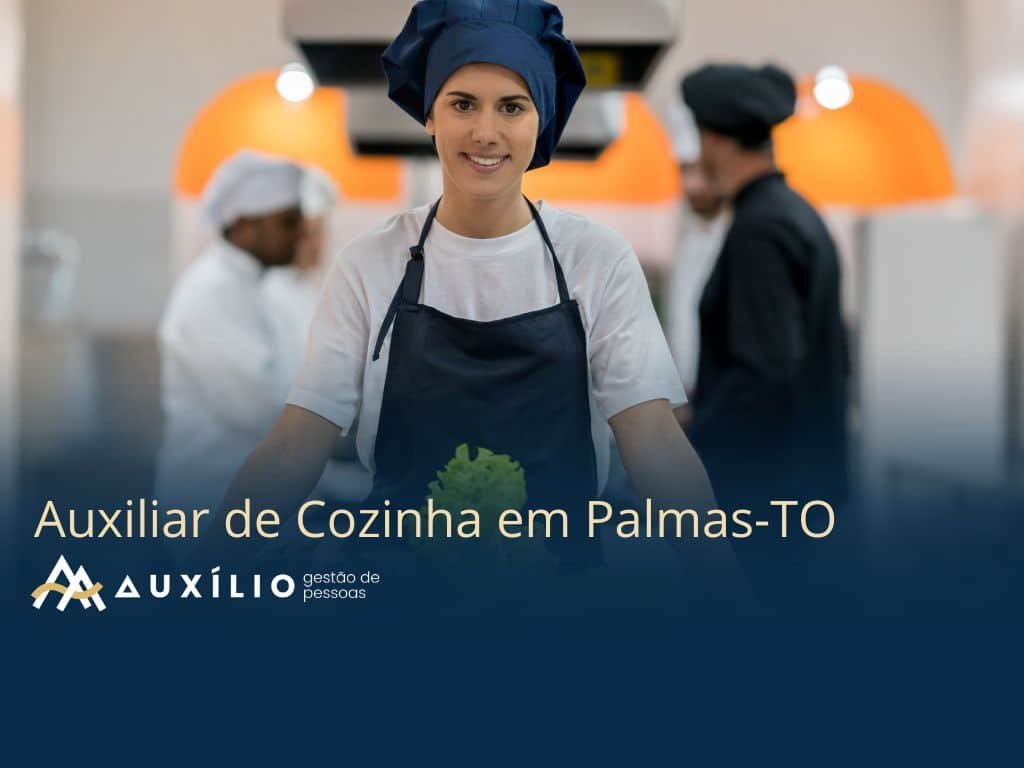 vaga de auxiliar de cozinha