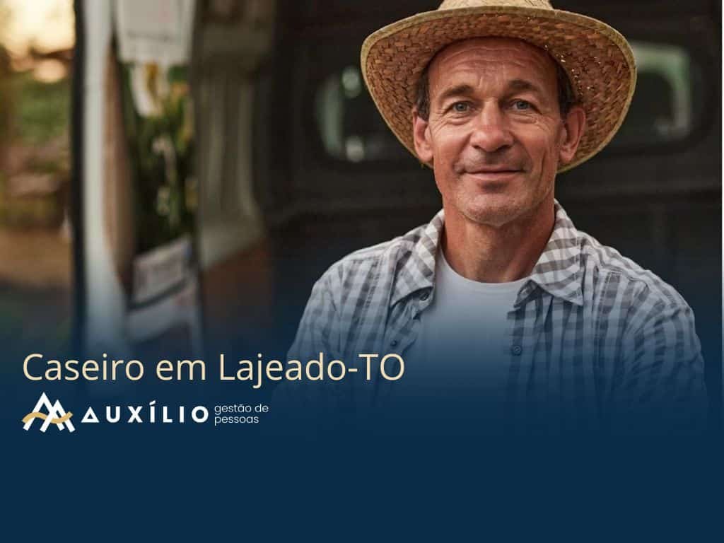 vaga de caseiro em lajeado/to