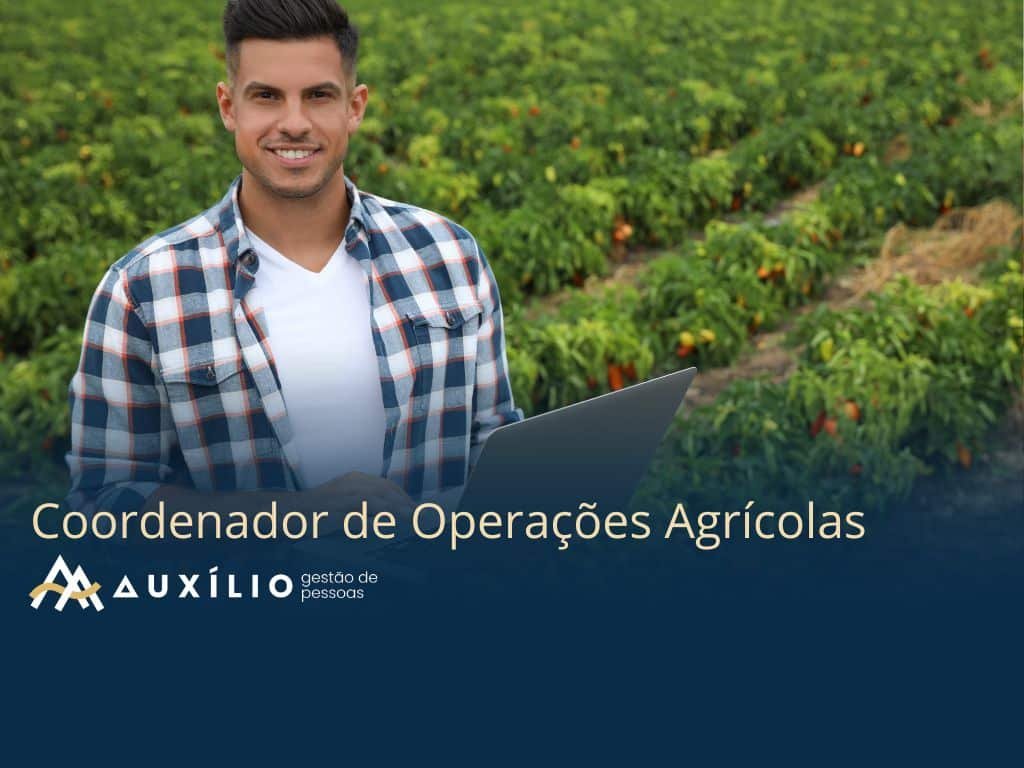 vaga de coordenador de operacoes agricolas