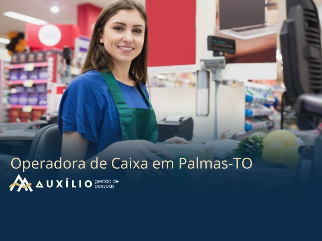 vaga de operadora de caixa