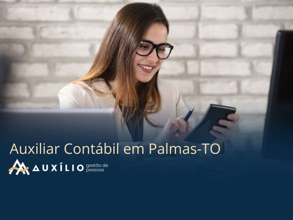 vaga de auxiliar contabil em palmas