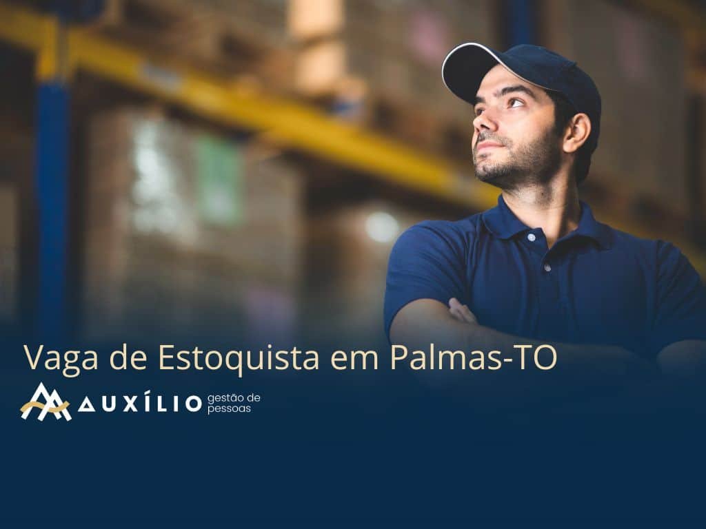 vaga de estoquista em palmas