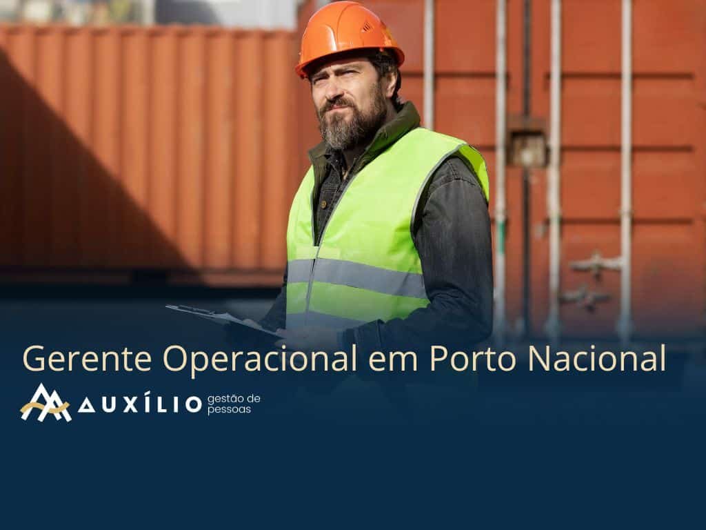 vaga de gerente operacional em porto nacional