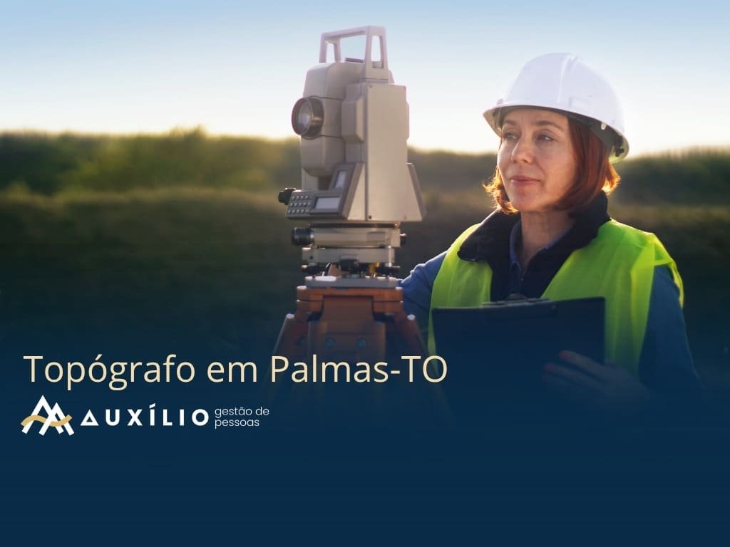 vaga de topografo em palmas