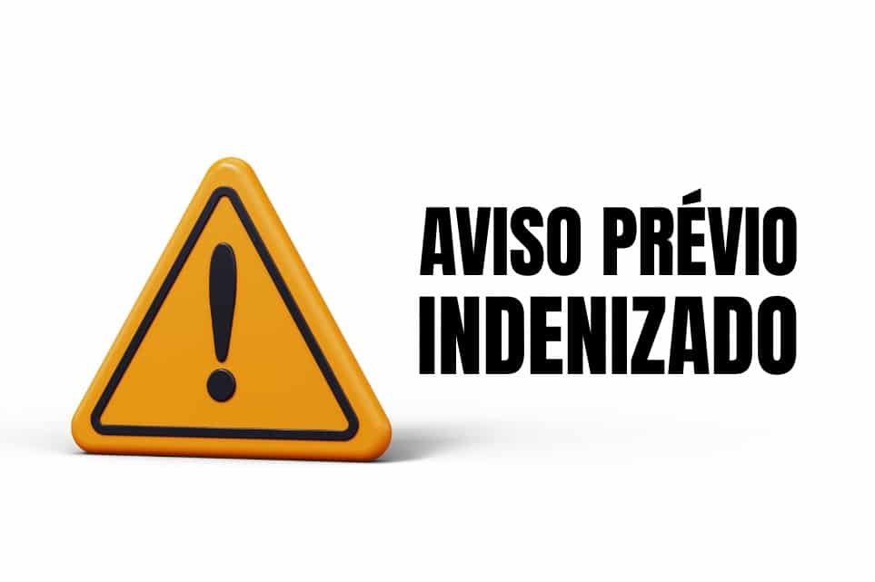 aviso previo indenizado