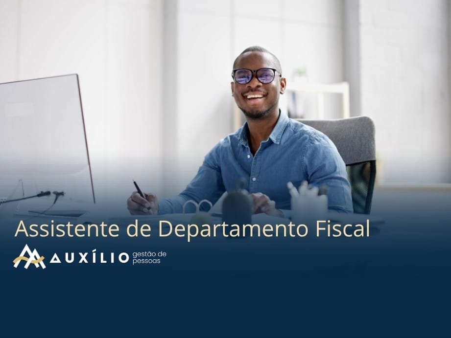 vaga de assistente de departamento fiscal