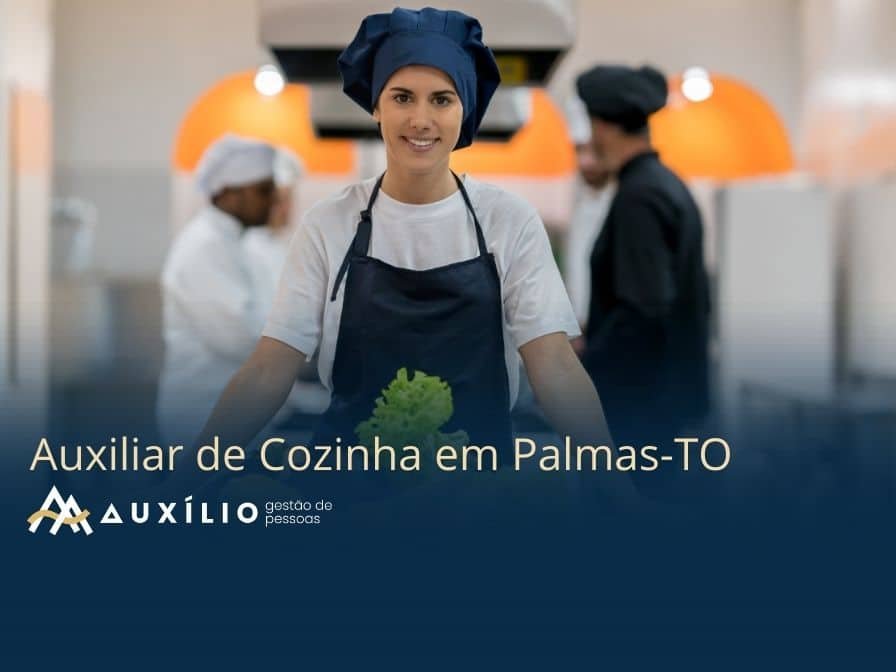 vaga de auxiliar de cozinha em palmas/to