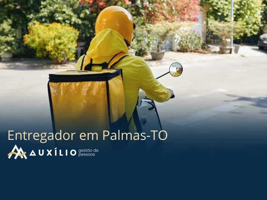 vaga de entregador em palmas/to