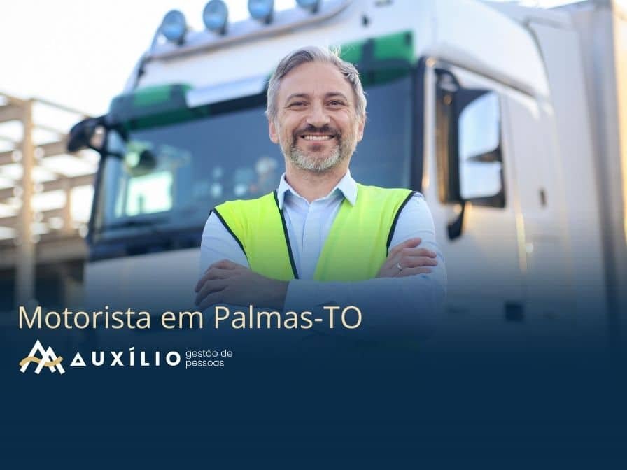 vaga de motorista em palmas/to