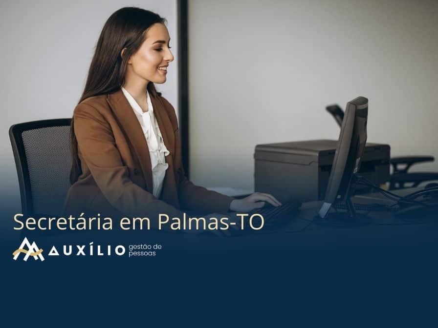 vaga de secretaria em palmas/to