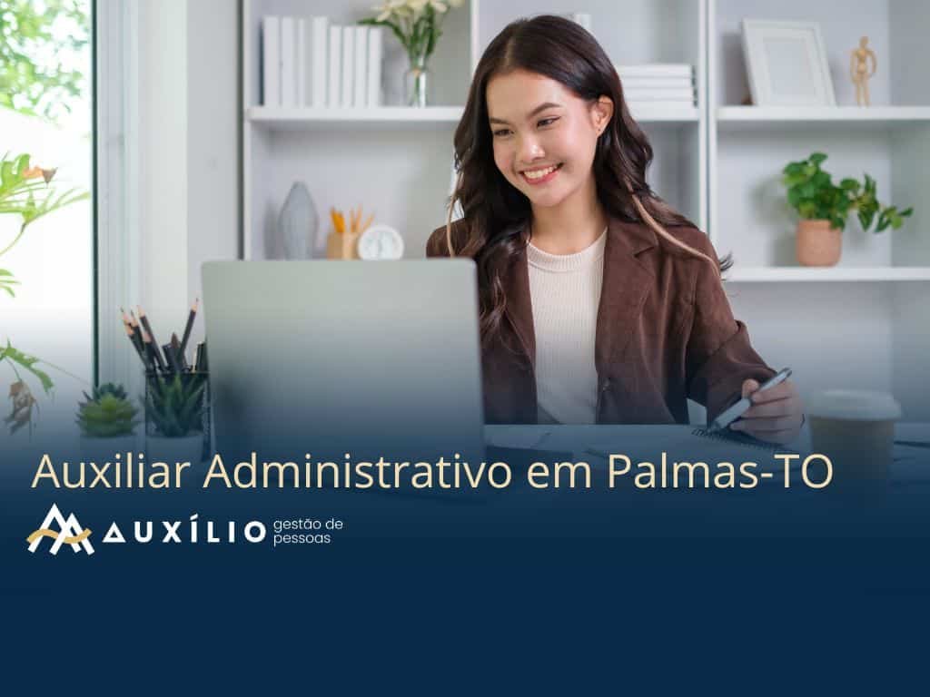 vaga de auxiliar administrativo